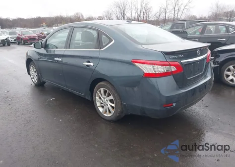 2015 Nissan Sentra Sv из США, поврежденный, VIN 3N1AB7AP9FY336587